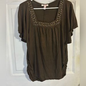 Zena Brown Top